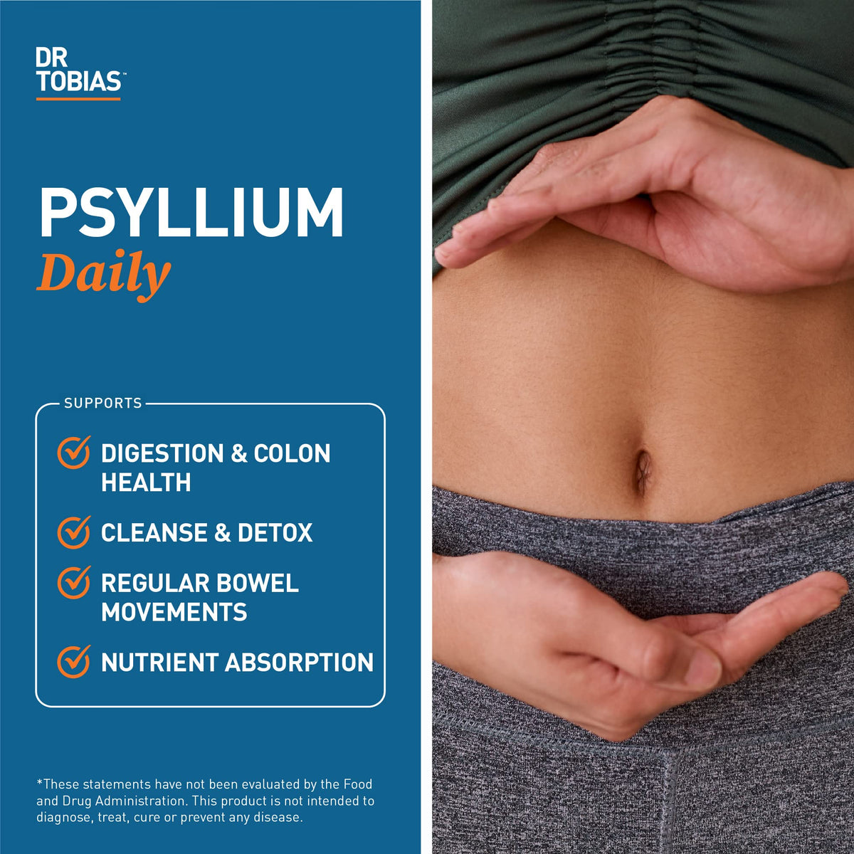 Dosage recommandé pour Dr. Tobias Psyllium 180 Capsules