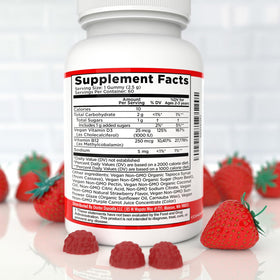 Dosage recommandé pour gummies D3 + B12 Doctor Danielle