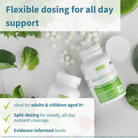Dosage recommandé pour Igennus Neurobalance avec 1 à 4 comprimés