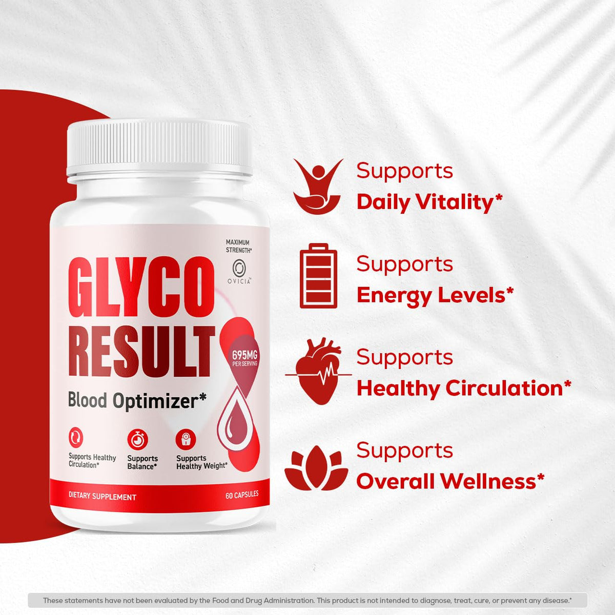 Dosage recommandé pour les capsules Glyco Result OVICIA
