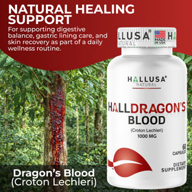 Dosage recommandé pour les capsules Sangre de Drago Hallusa Natural