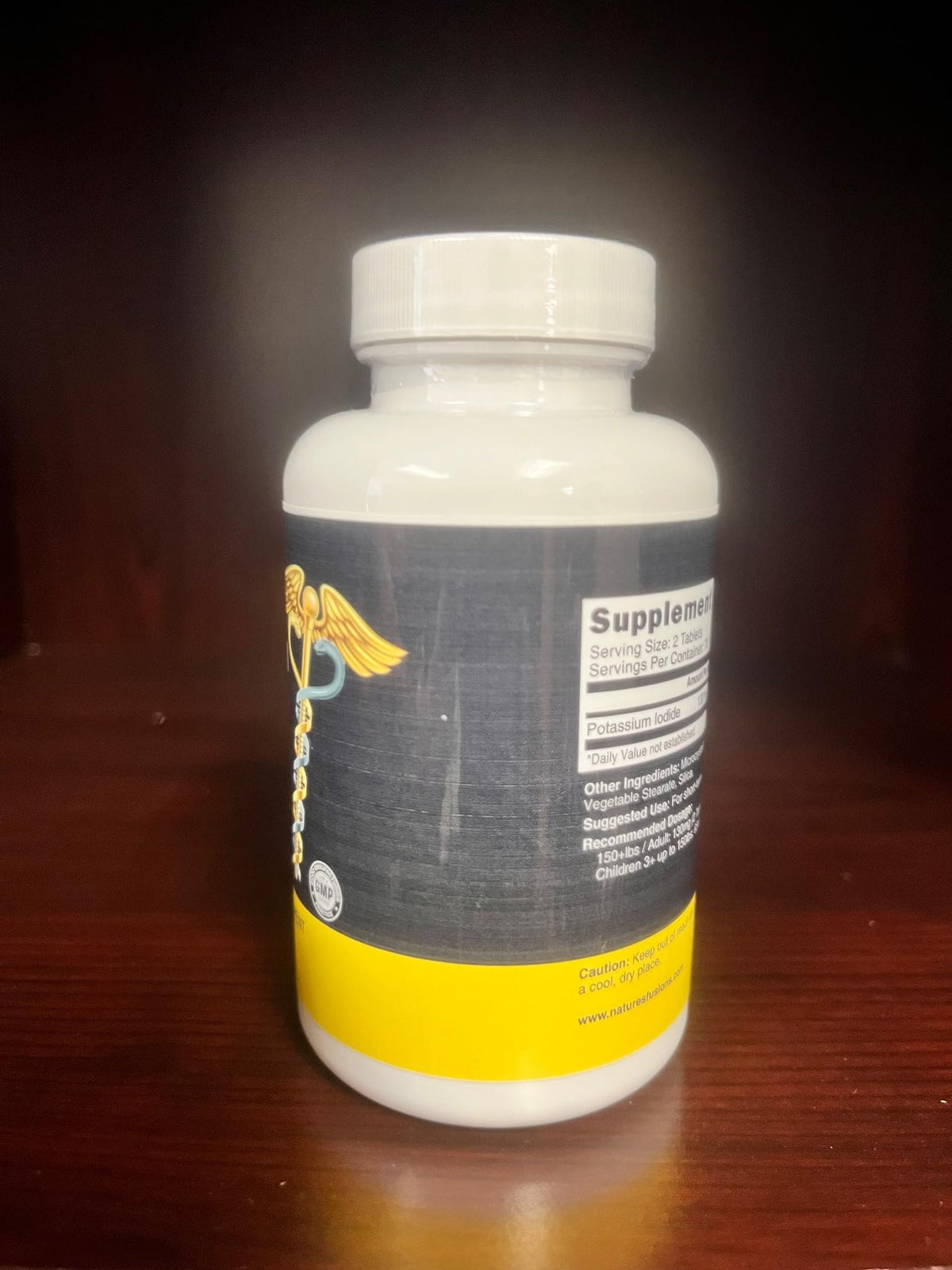 Dosage recommandé pour les comprimés de potassium ioduré Nature's Fusions