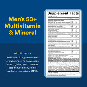 Dosage recommandé pour Natural Factors Multivitamines 50+