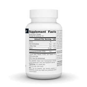 Dosage recommandé pour Source Naturals FOS 1000 mg