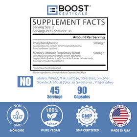 Dosage recommandé pour support Phosphatidylsérine 500mg