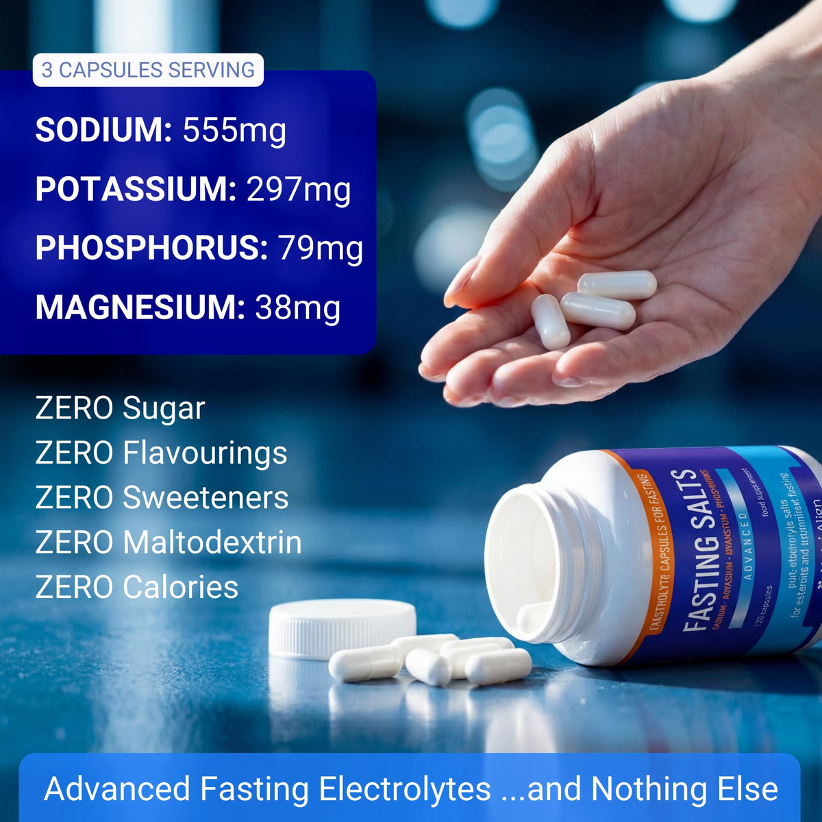 Dosage recommandé sur l'emballage des capsules Nutri-Align