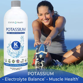 Dose de 30 ml de Complément Alimentaire Liquide Potassium Eniva