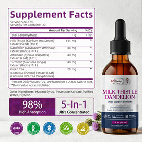 Doses de 2 mL de complément liquide Alliwise sur une cuillère
