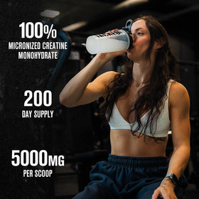 Dosette de créatine monohydrate Jacked Factory avec poudre
