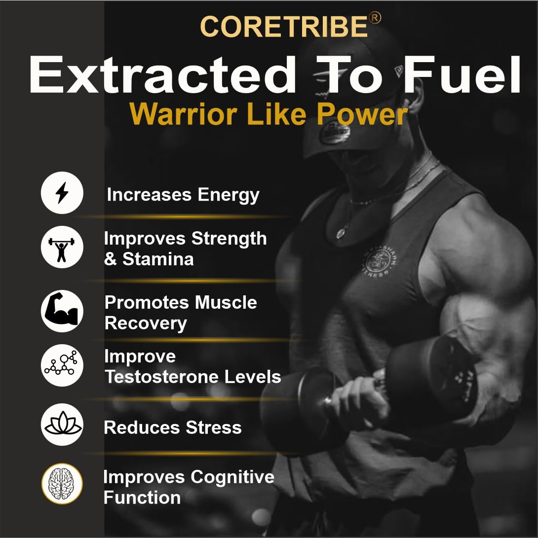 Doseur inclus avec résine de shilajit Coretribe