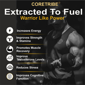 Doseur inclus avec résine de shilajit Coretribe