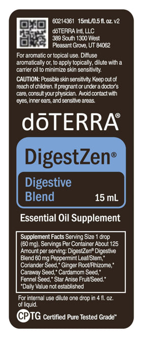 doTERRA daily 15ml avec étiquette visible