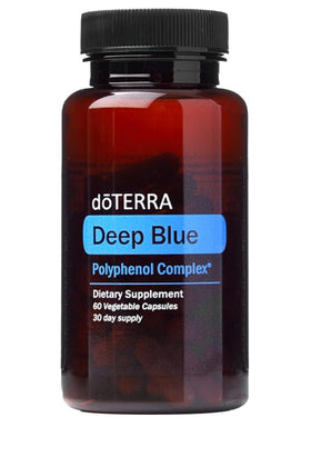 doTERRA Deep Blue Polyphenol Complex 60 Capsules Végétariennes vue avant