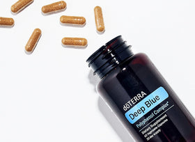 doTERRA Deep Blue Polyphenol Complex emballage et informations nutritionnelles