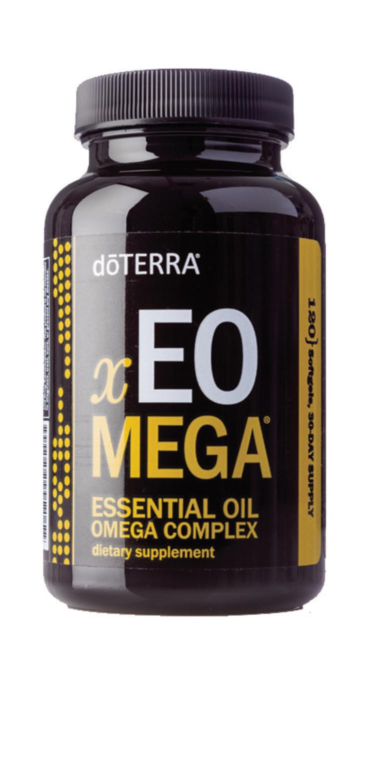 doTERRA xEO Mega 120 capsules vue de face avec étiquette