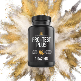 Double Dragon Organics Pro Test Plus 1042mg avec gélules visibles
