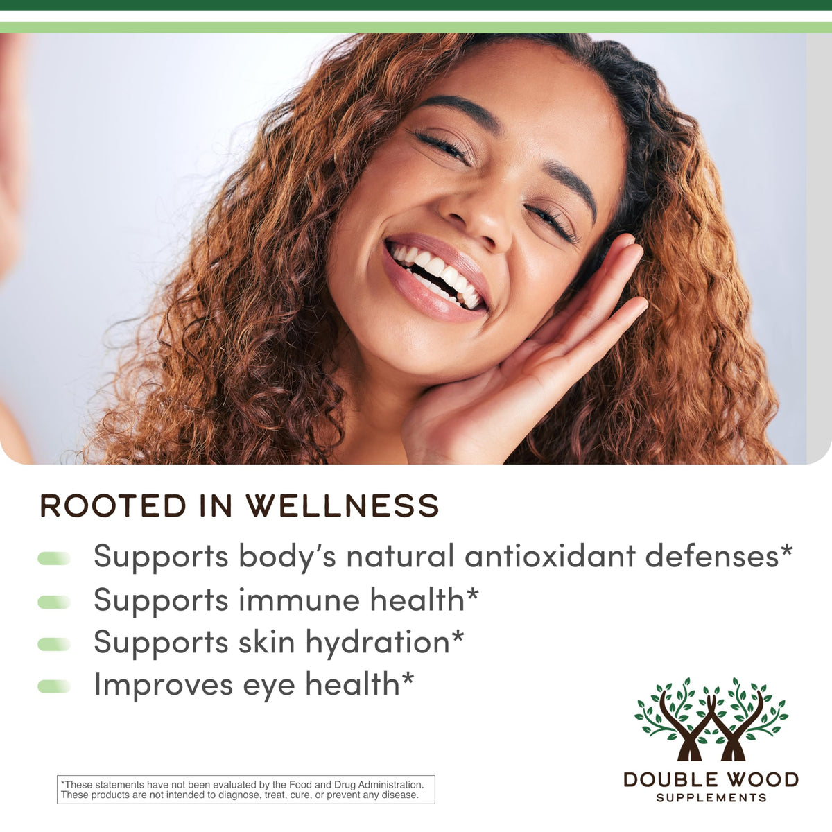Double Wood Astaxanthin 12mg gélules arrière vue