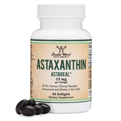 Double Wood Astaxanthin 12mg gélules avant vue