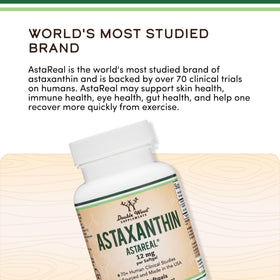 Double Wood Astaxanthin 12mg gélules côté vue
