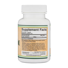 Double Wood S-Acetyl L-Glutathione 100mg bottle with capsules