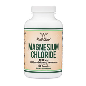Double Wood Supplements Chlorure de Magnésium 1 000 mg capsules vue avant