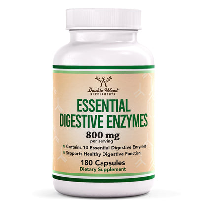 Double Wood Supplements Enzymes daily 800mg avant