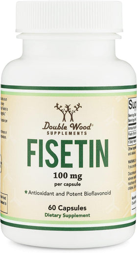 Double Wood Supplements Fisetin 100mg 60 capsules devant