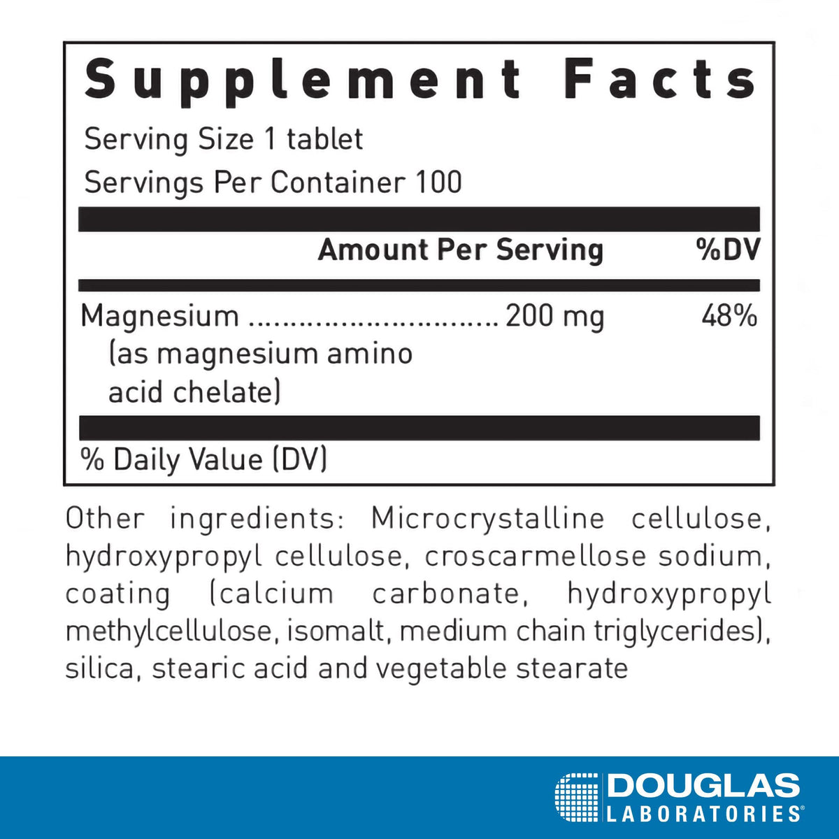 Douglas Laboratories Amino-Mag 200 emballage