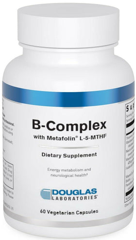 Douglas Laboratories B-Complex 60 capsules végétariennes, vue de face