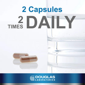 Douglas Laboratories Beni Koji Riz Rouge 60 Capsules avec étiquette détaillée