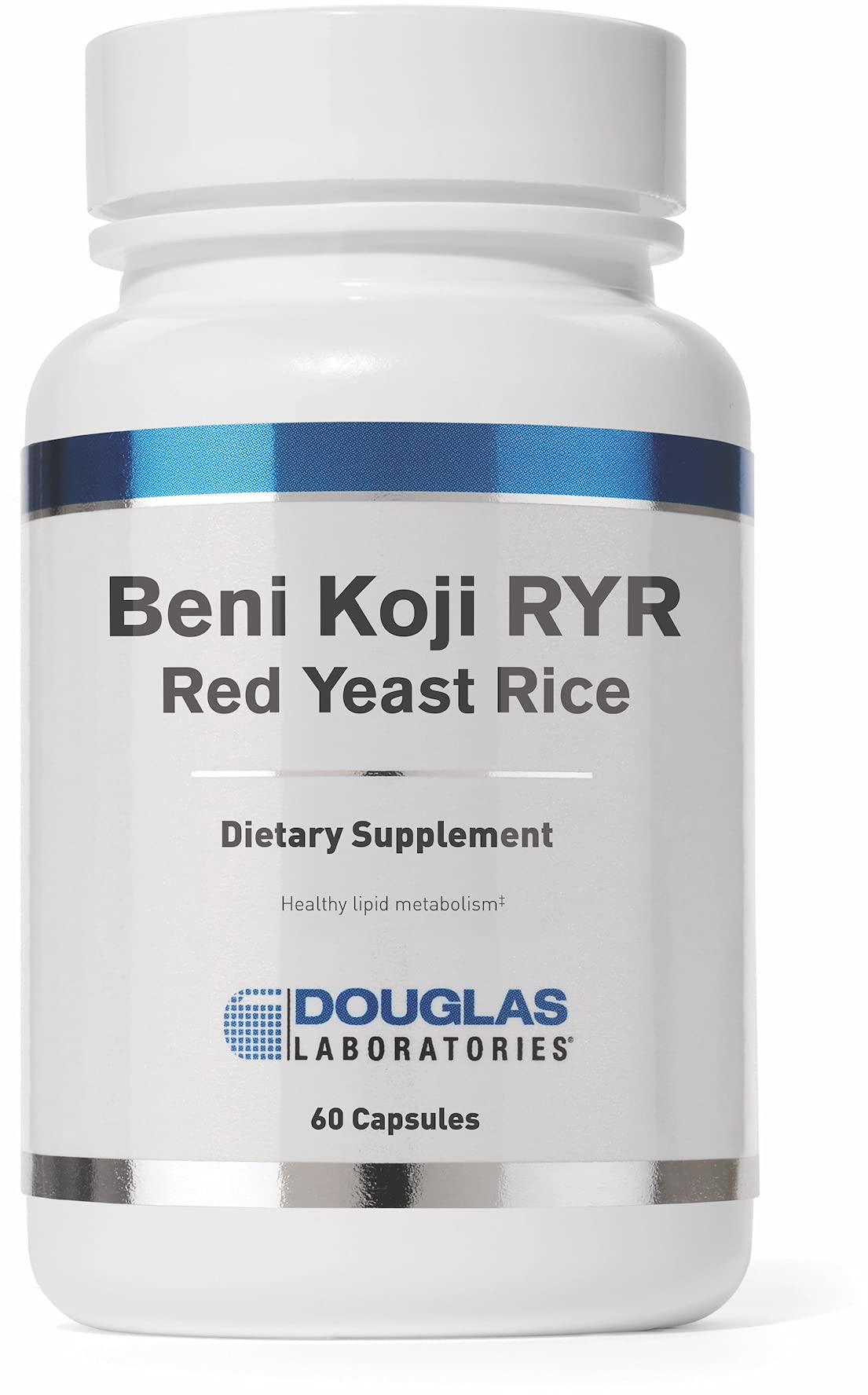 Douglas Laboratories Beni Koji Riz Rouge 60 Capsules vue de face