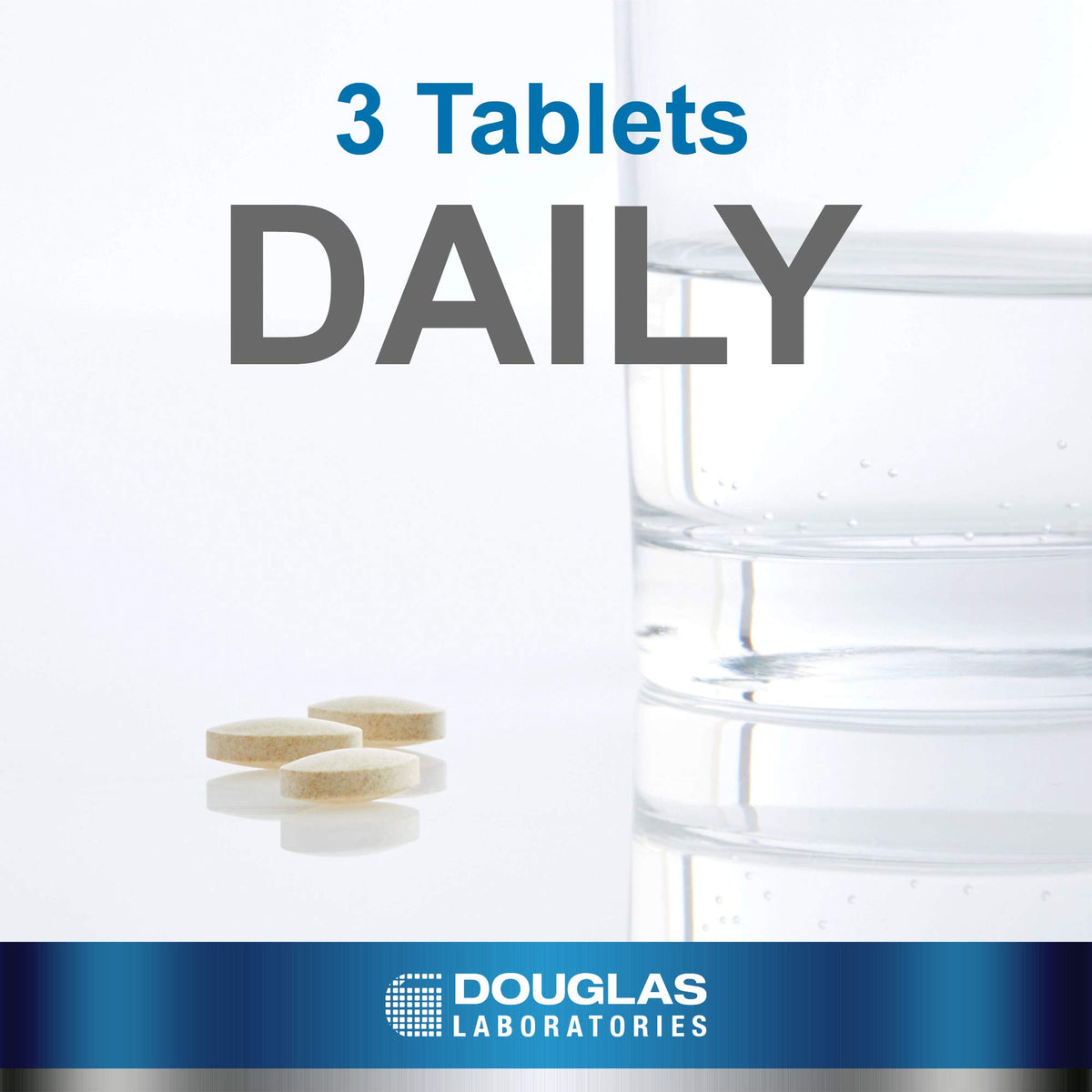 Douglas Laboratories Bilex comprimés sur fond blanc