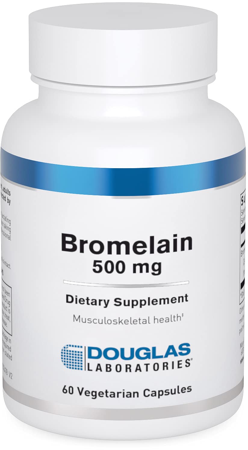 Douglas Laboratories Bromélaïne 60 capsules vue avant du produit