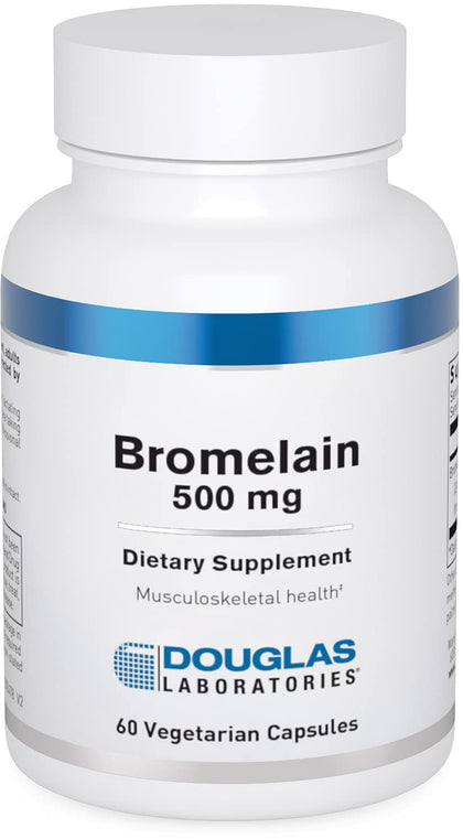 Douglas Laboratories Bromélaïne 60 capsules vue avant du produit