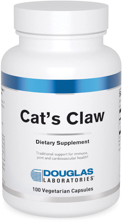 Douglas Laboratories Cat's Claw 100 capsules vue de face