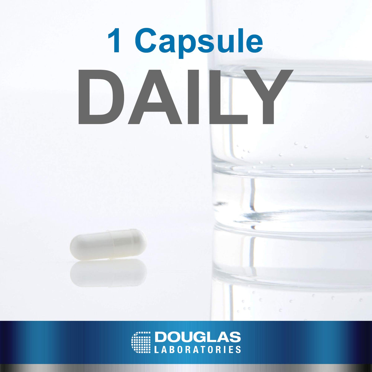 Douglas Laboratories Choline Bitartrate 100 capsules vue de côté