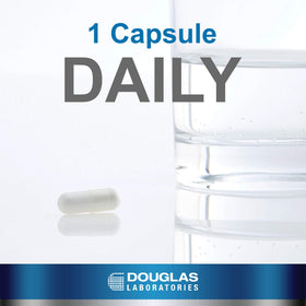 Douglas Laboratories Choline Bitartrate 100 capsules vue de côté