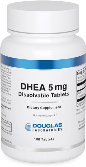Douglas Laboratories DHEA 5 mg 100 comprimés, vue de face