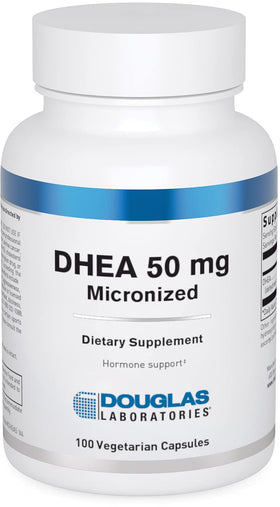 Douglas Laboratories DHEA 50 mg capsules végétariennes, boîte de 100 unités