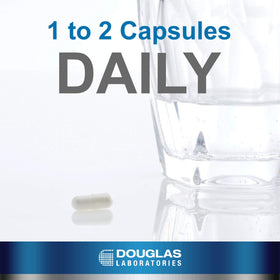 Douglas Laboratories DHEA Plus 100 capsules côté avec étiquette