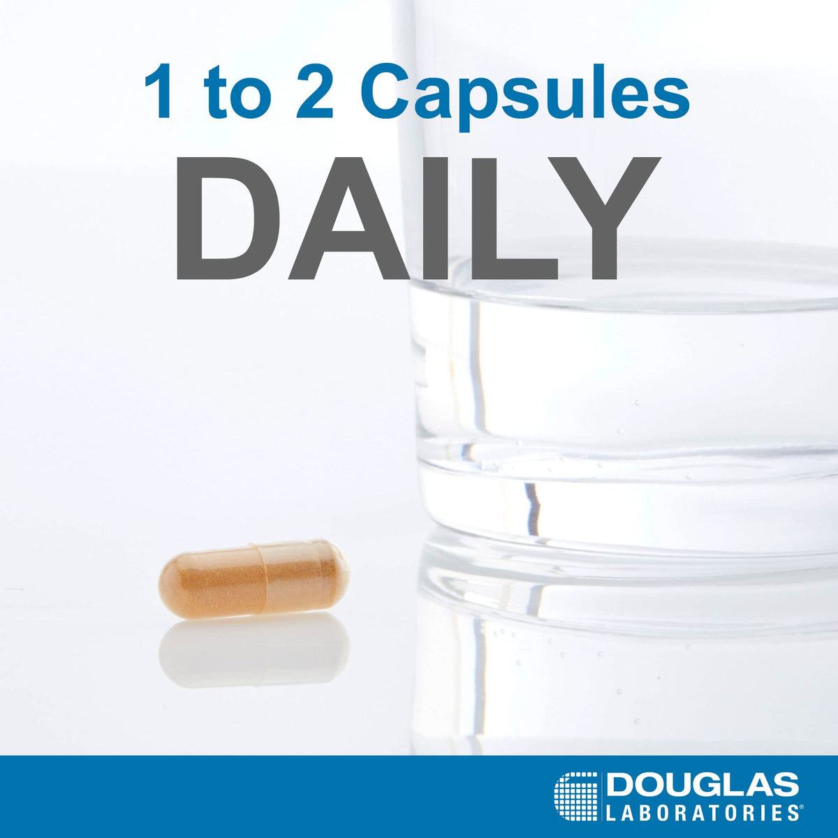 Douglas Laboratories DIM support capsules végétariennes sur fond blanc