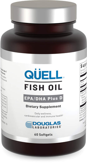 Douglas Laboratories Huile de Poisson EPA/DHA Plus D gélules avant