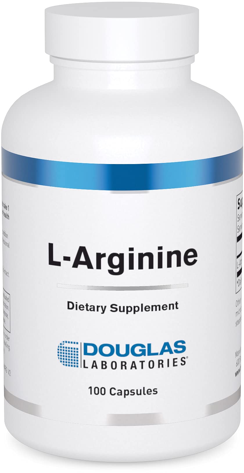 Douglas Laboratories L-Arginine 100 capsules vue de face