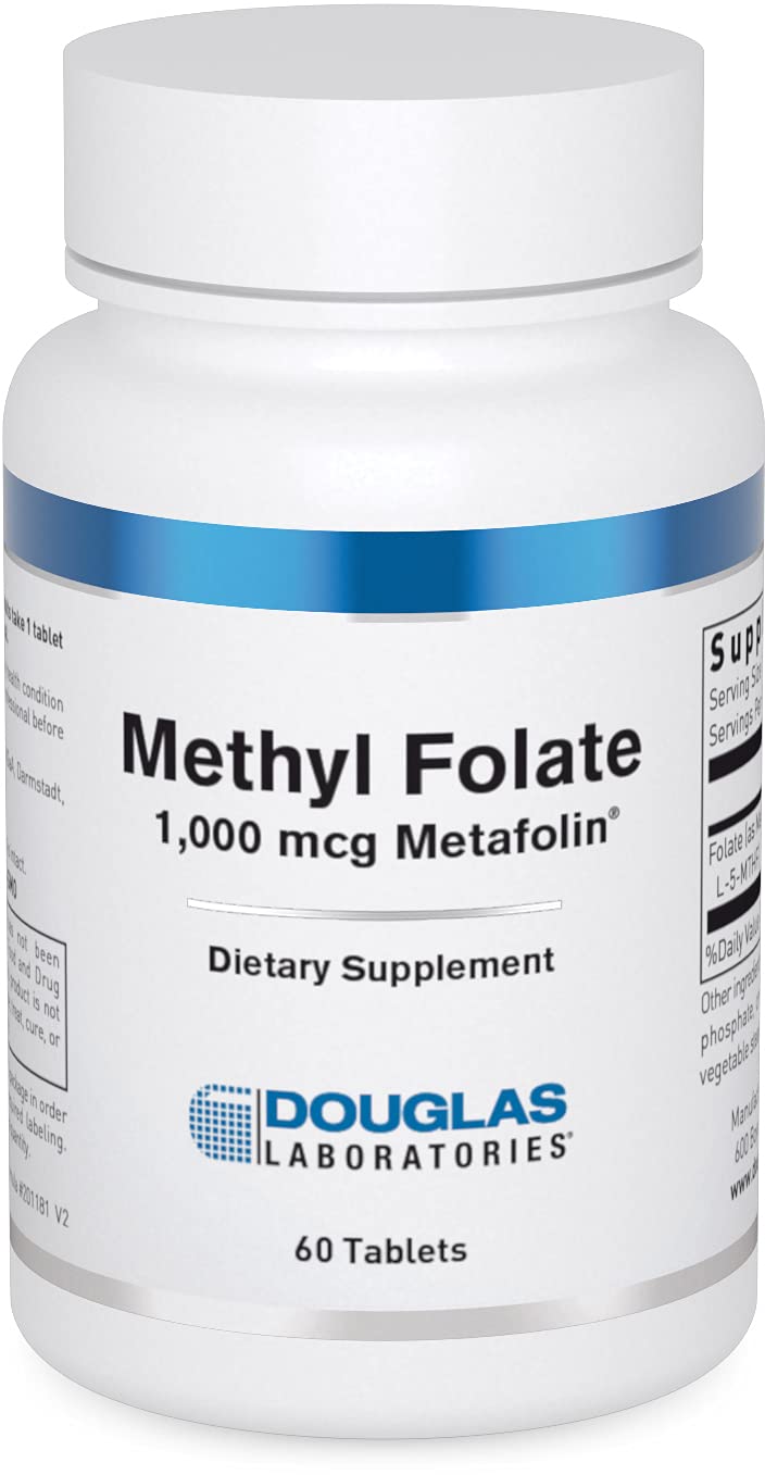 Douglas Laboratories L-Méthylfolate 1 000 mcg boîte avant