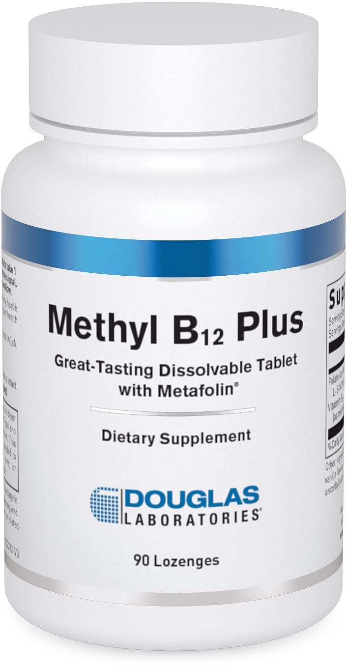 Douglas Laboratories Methyl B12 Plus 90 comprimés à dissoudre, vue avant