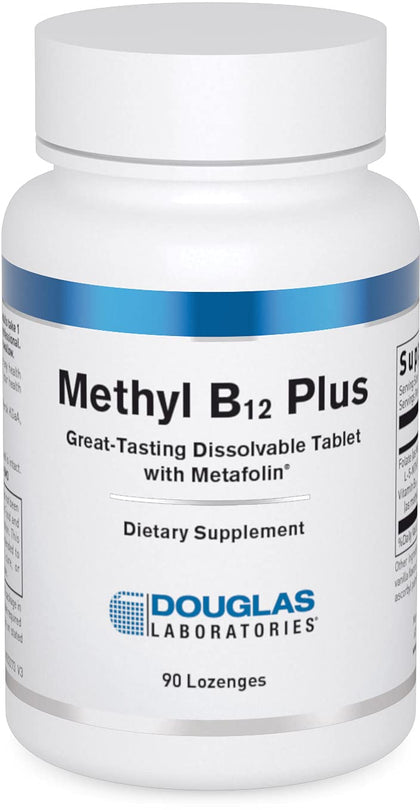Douglas Laboratories Methyl B12 Plus 90 comprimés à dissoudre, vue avant