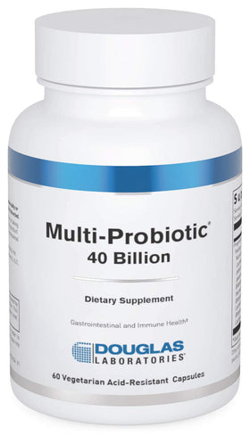 Douglas Laboratories Multi-Probiotic 40 Milliards 60 Capsules Végétariennes vue de face