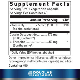 Douglas Laboratories Sereniten Plus emballage et capsules