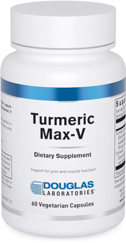 Douglas Laboratories Turmeric Max-V 60 Capsules vue avant
