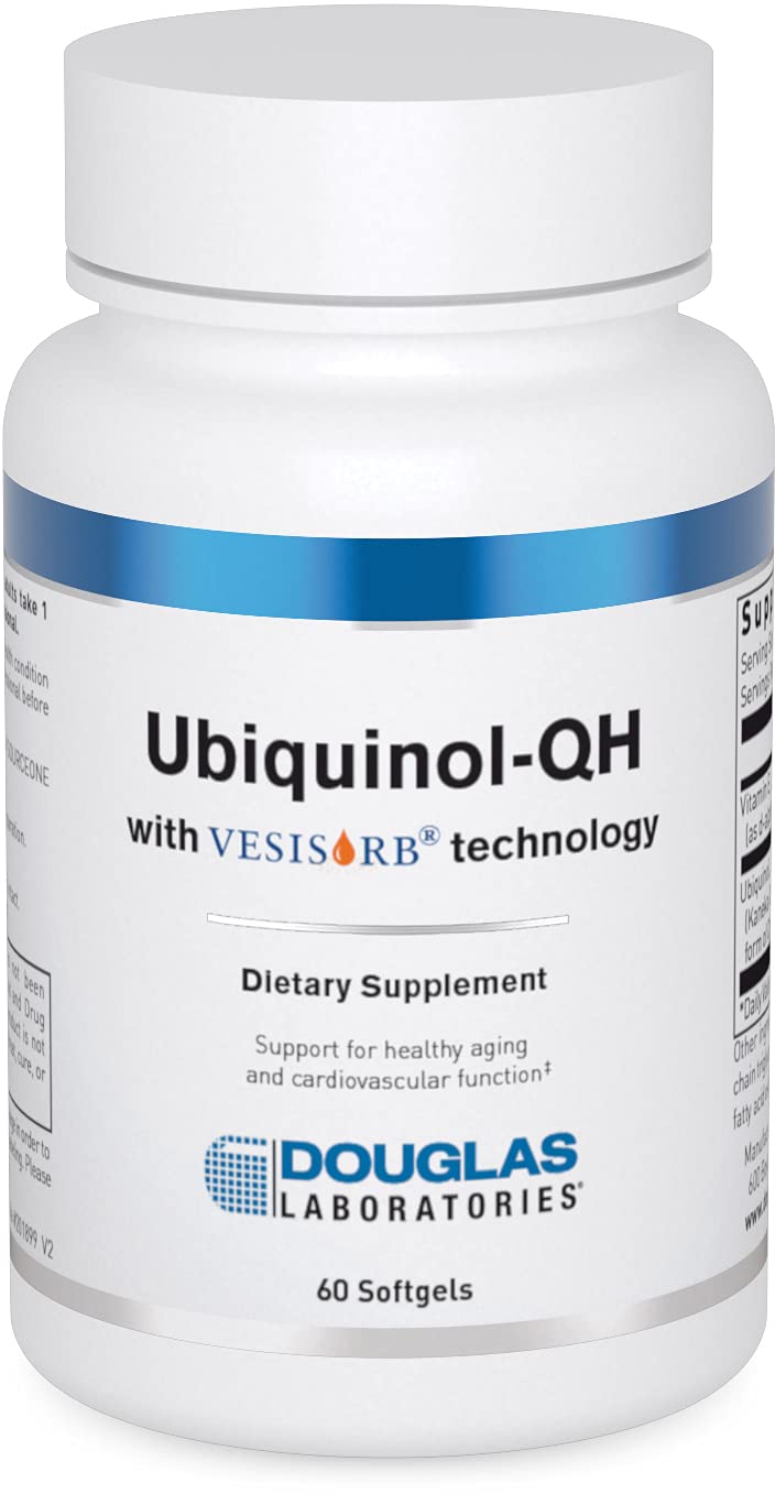 Douglas Laboratories Ubiquinol-QH 60 gélules vue de l'emballage avant